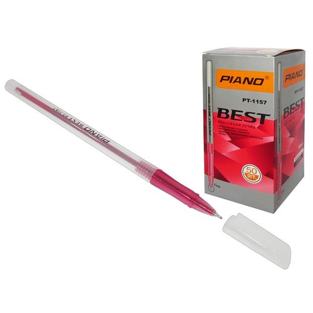 Pix cu gel PT-1157 oil ink 0.7mm, rosu