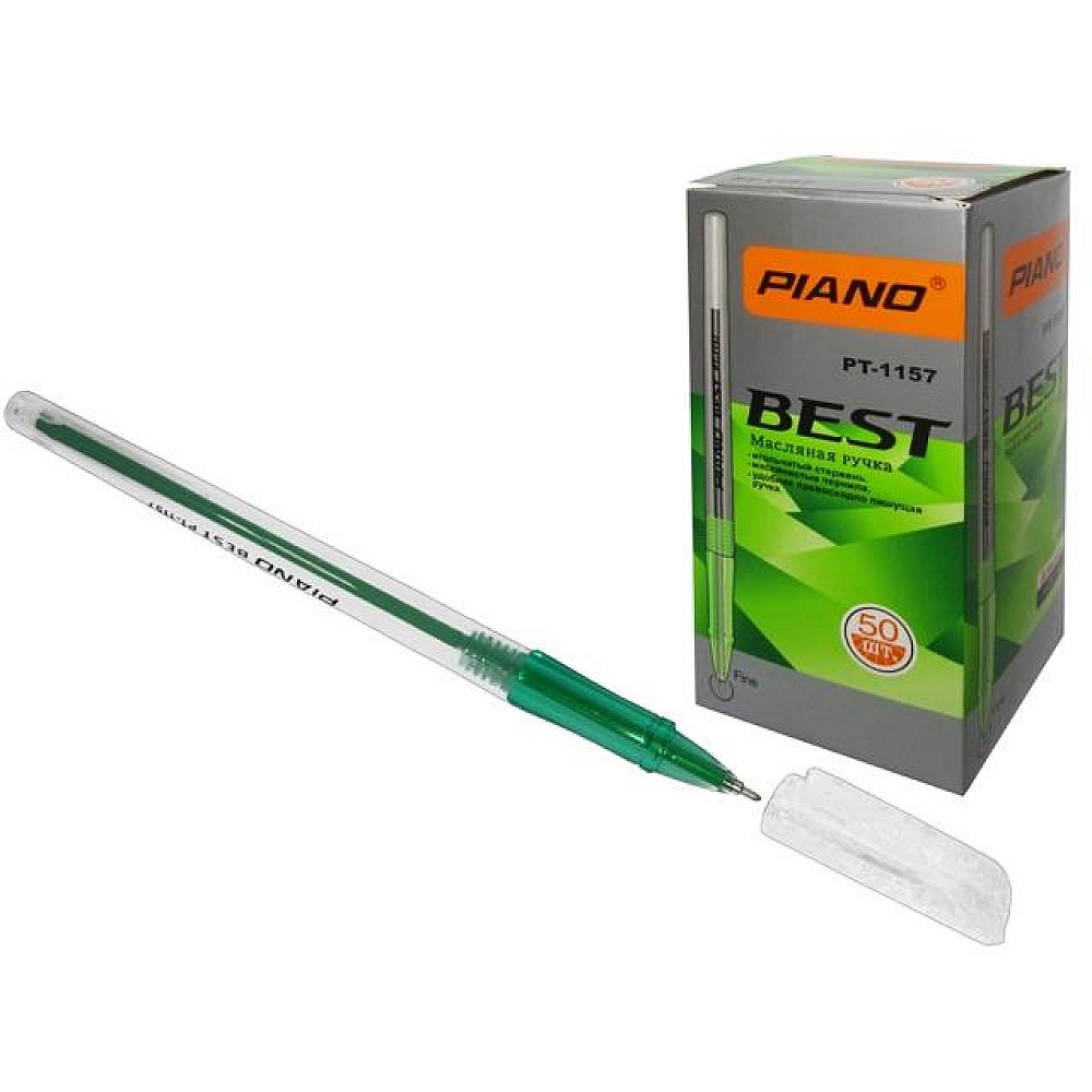 Pix cu gel PT-1157 oil ink 0.7mm, verde