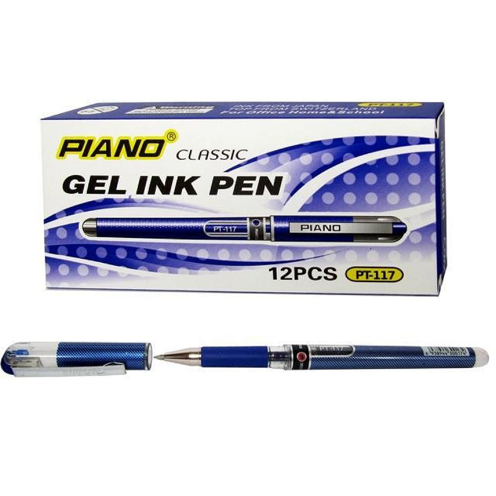 Pix cu gel PT-117 0.5mm, albastru