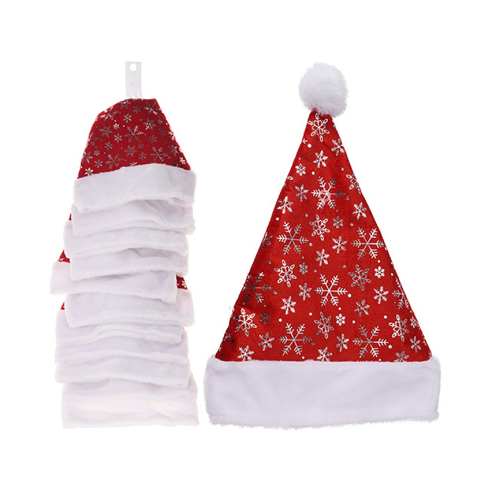 Caciula Mos Craciun 40 cm 