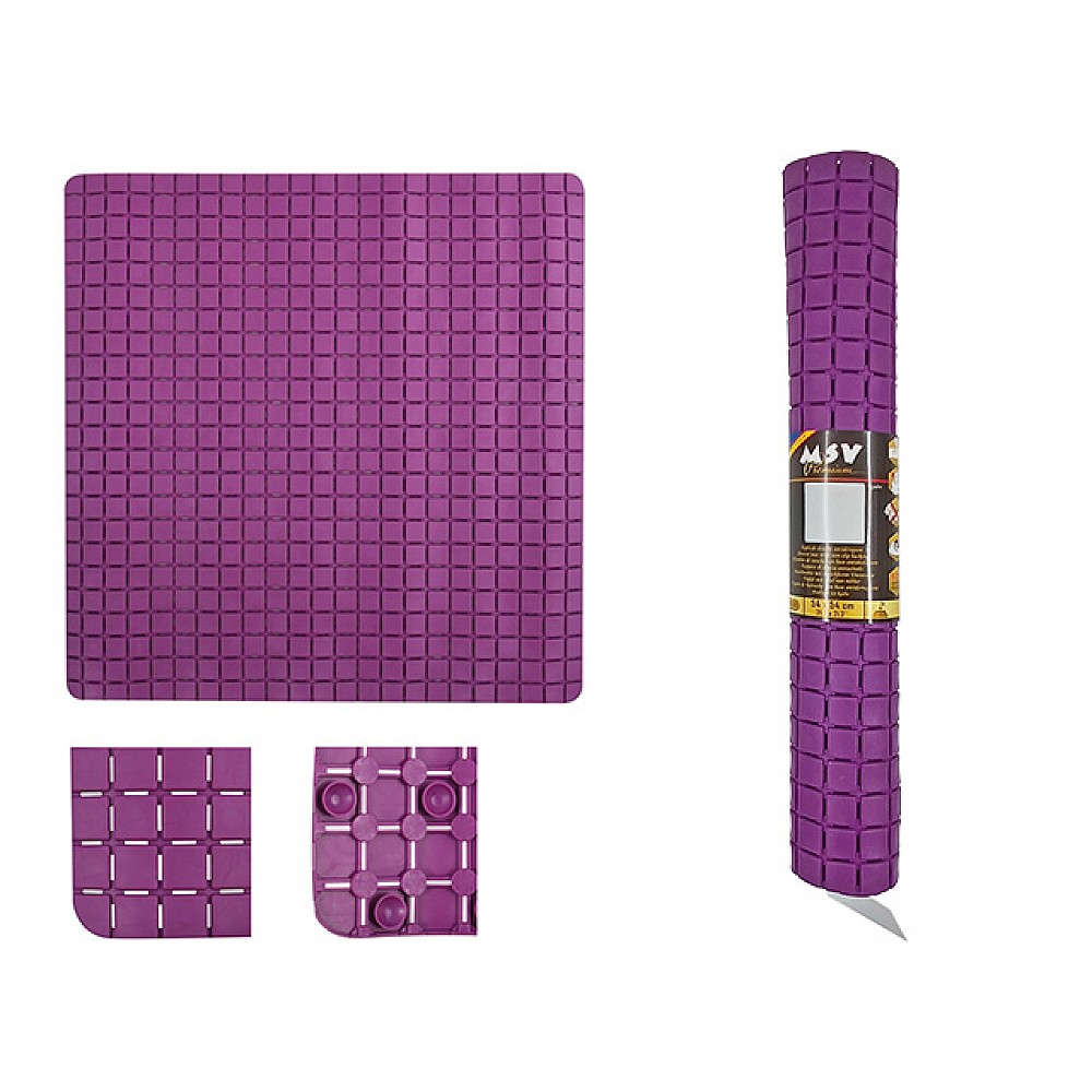 Covoras pentru dus 54X54cm MSV Premium 