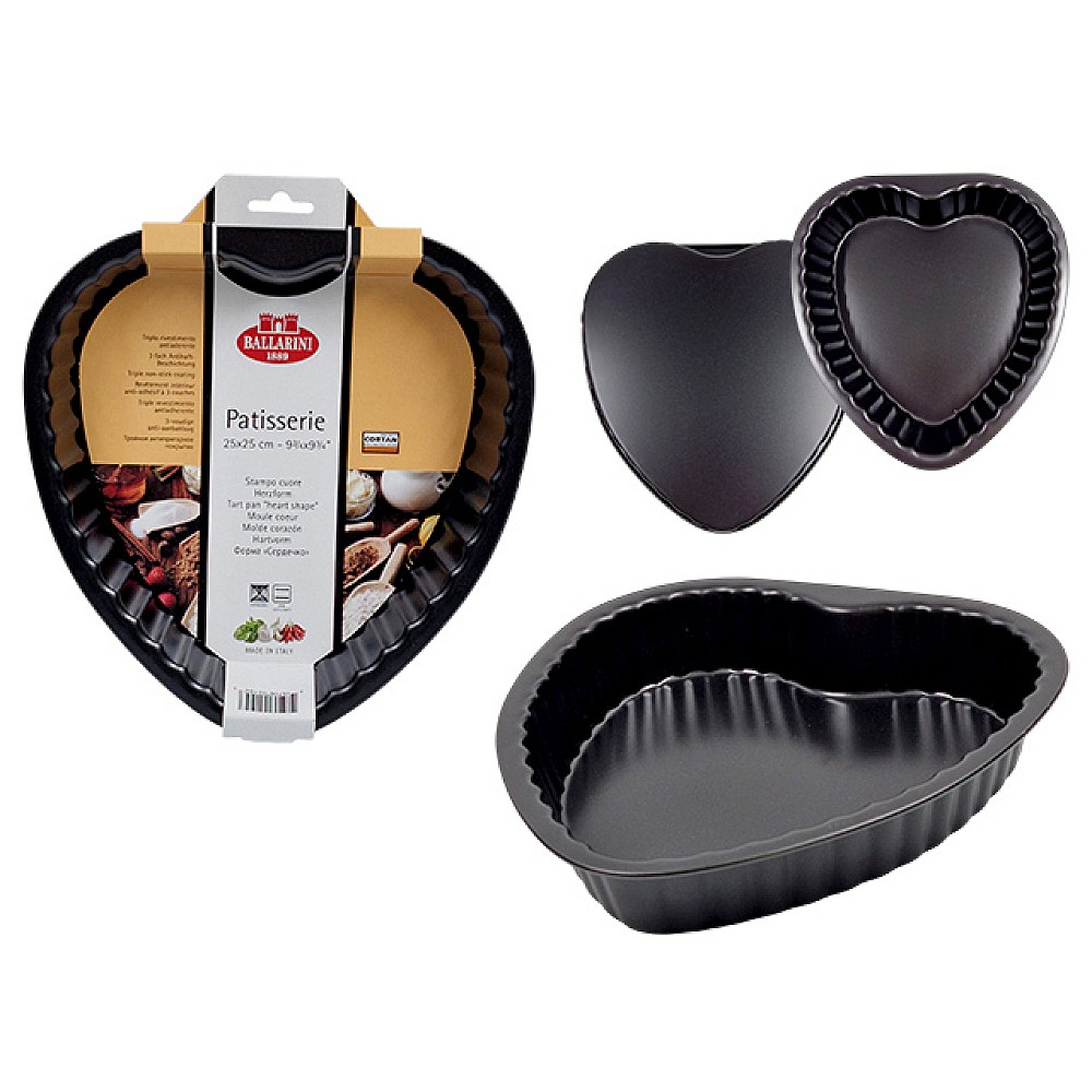 Forma pentru copt Ballarini Patisserie, 25cm, antiardere, negru