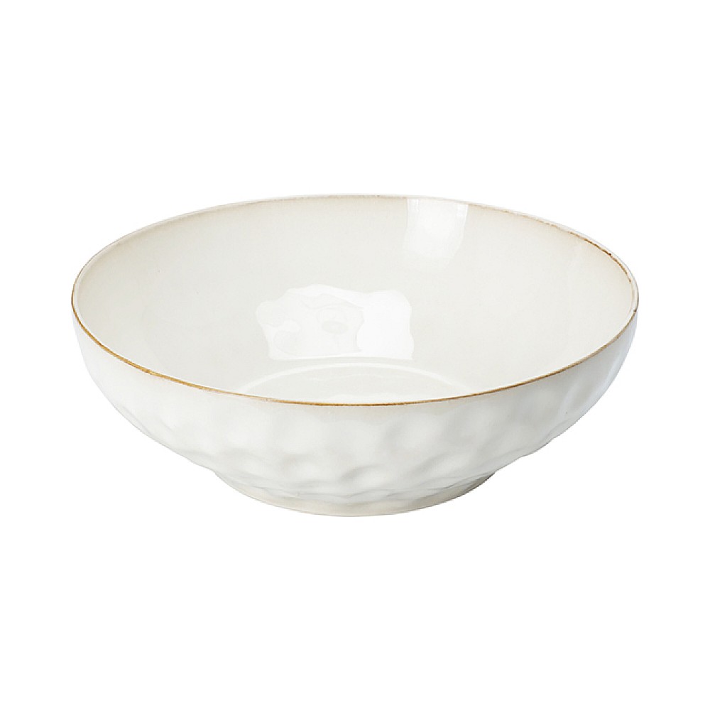 Salatiera 26 cm Reactiv Glaze Cream, ceramica