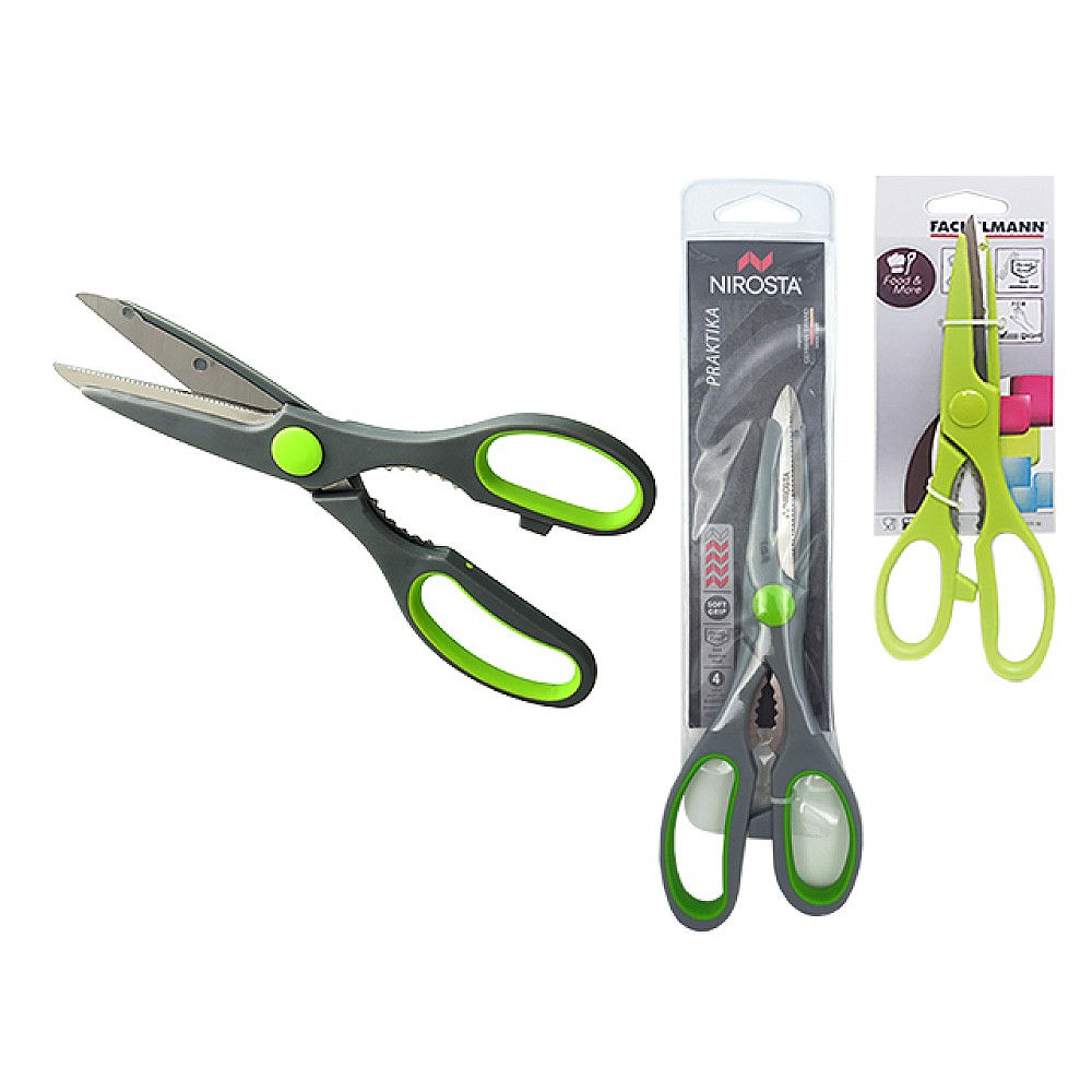 Foarfece de bucatarie Fackelmann + deschizator pentru sticle 2in1