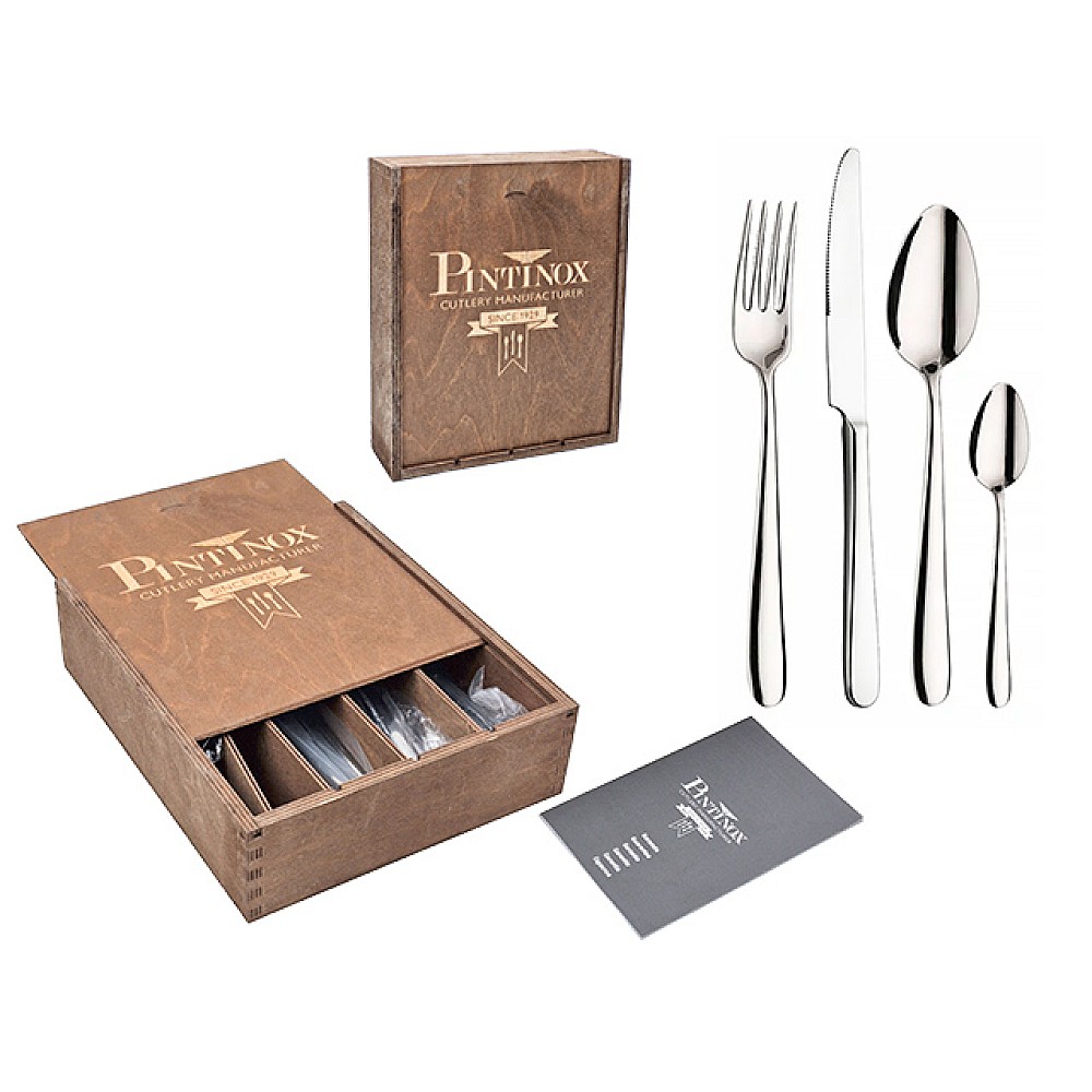 Set 24 de tacamuri Pinti Maitre, inox