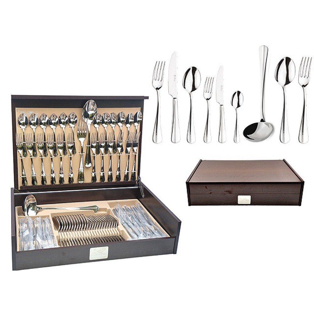 Set de tacamuri Pinti Capitolium 75buc, inox