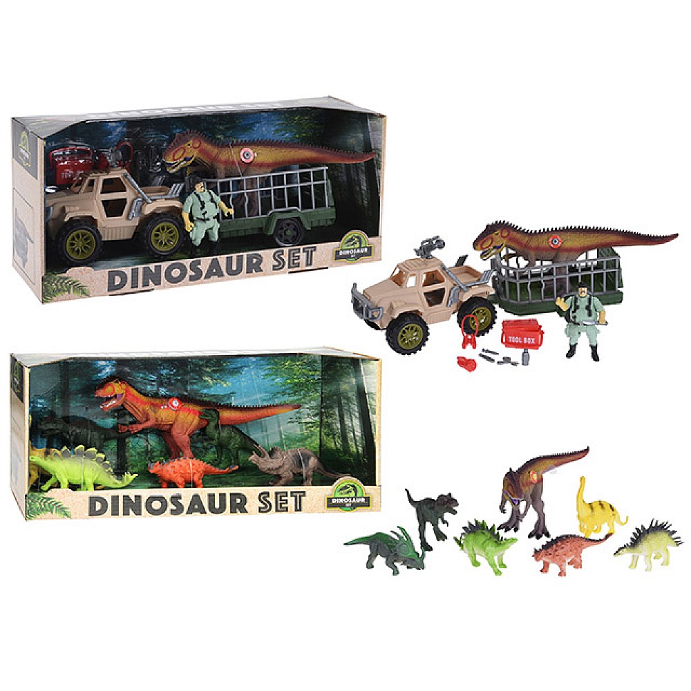 Set dinozauri 44X19X16cm, 2 modele