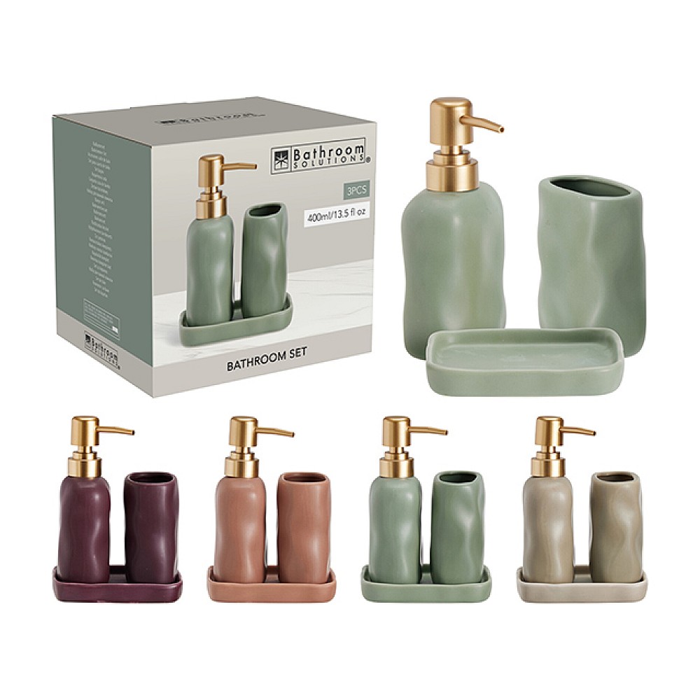 Set pentru baie din ceramica Bathroom 3buc
