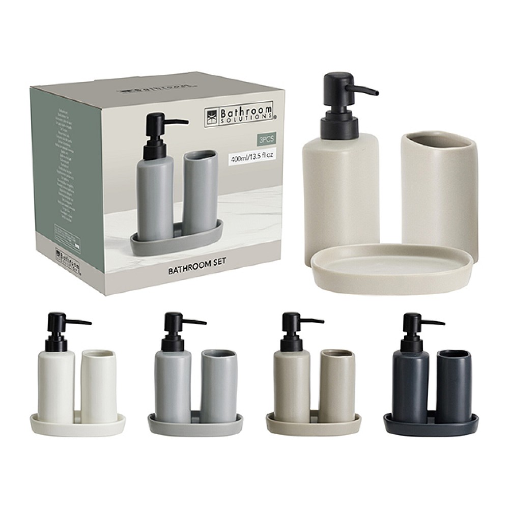 Set pentru baie din ceramica Bathroom 3 buc