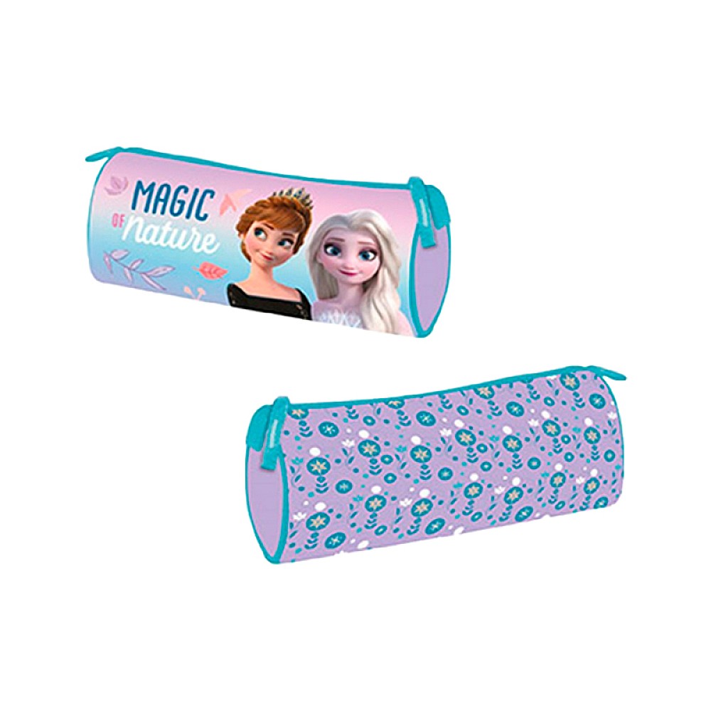 Penar cilindric 21X7.5cm Bambino Frozen Ombre, textil