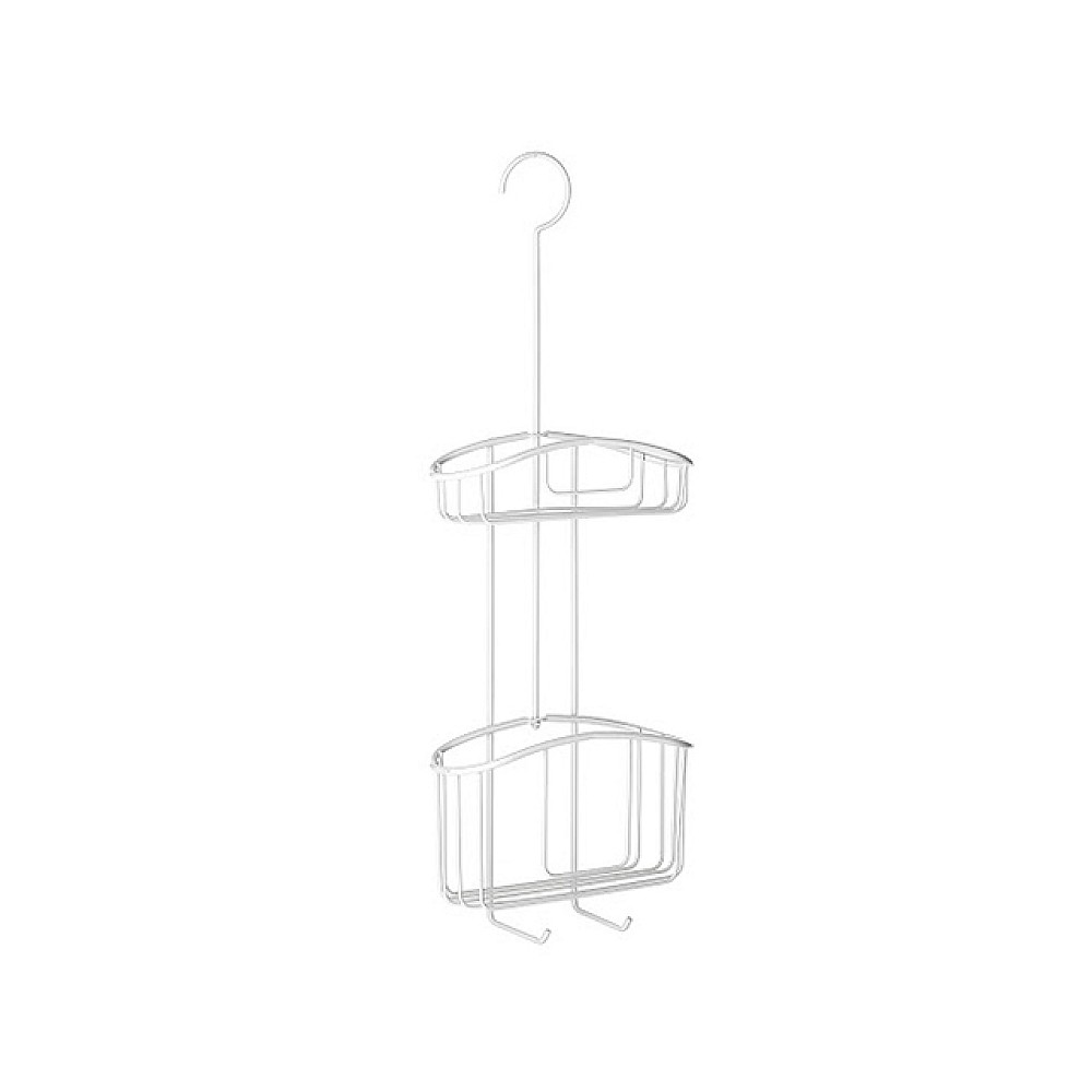 Cos suspendabila pe carlig 2 niveluri Tatay 22.5X8.5X60cm, alb