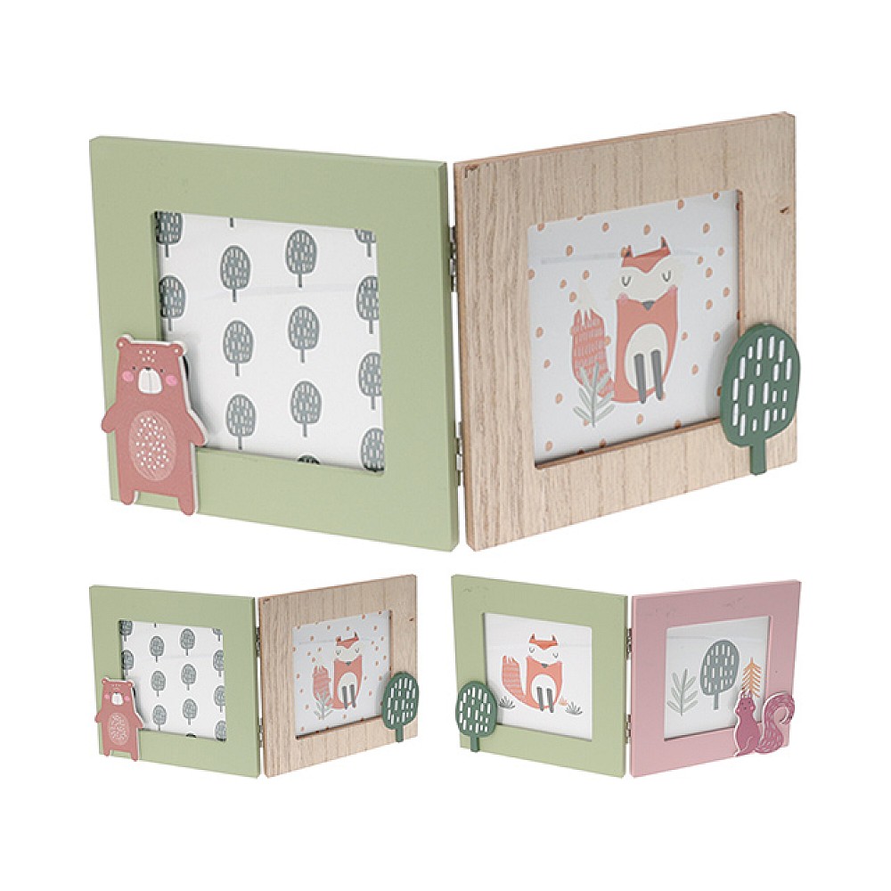 Rama foto-colaj 2 foto 9.7X9.7сm 