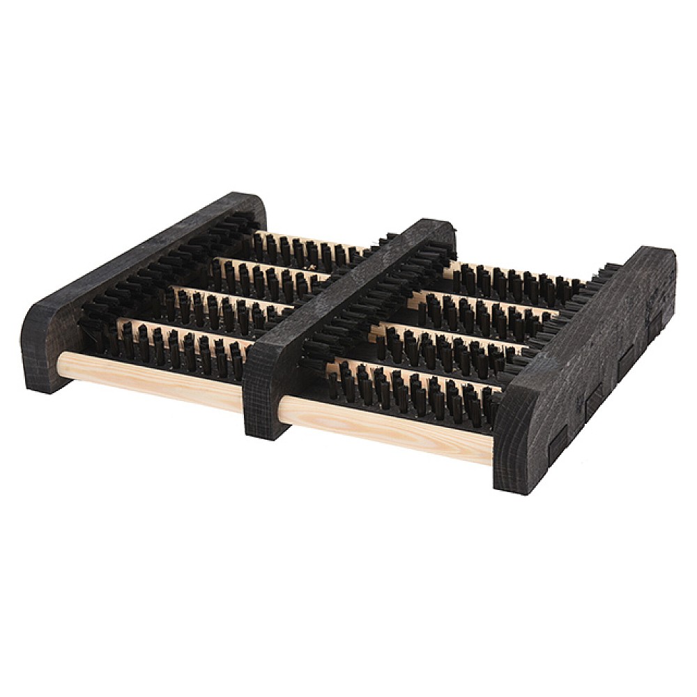 Zabrea-perie pentru antreu 34X27cm, polipropilena/lemn