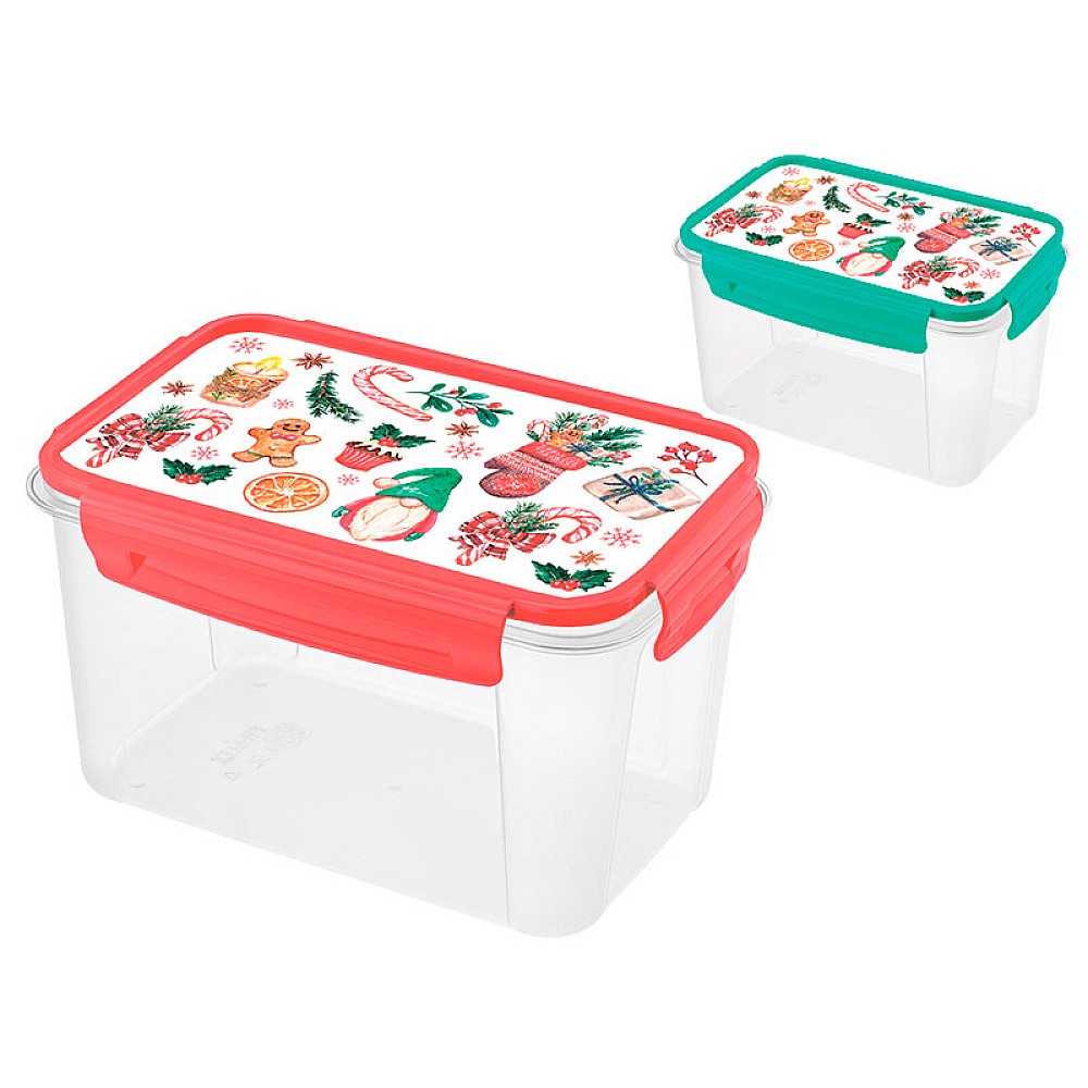 Container alimentar Phibo 1.5l Christmas