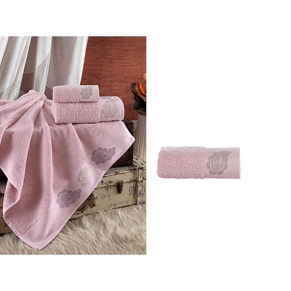 Prosop 50X90 cm Ellia Soft Elena Pink, 100% bumbac, 500GSM