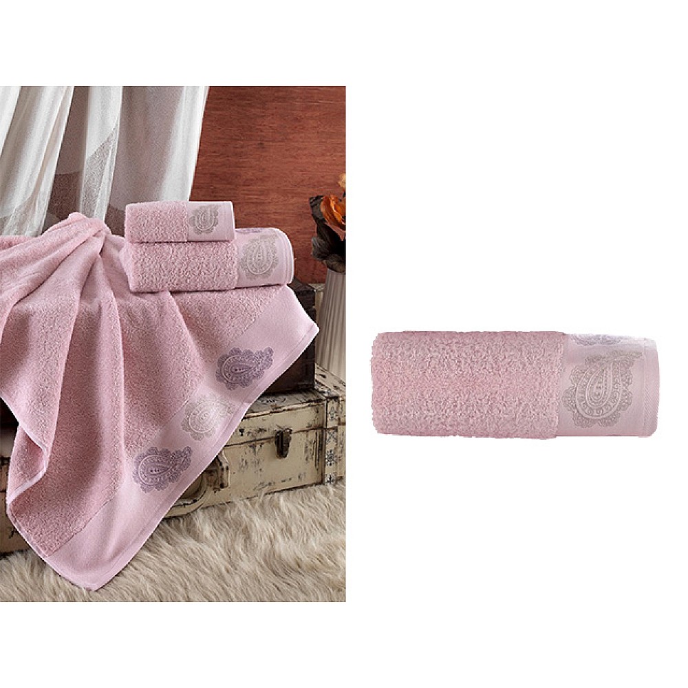 Prosop 70X140 cm Ellia Soft Elena Pink, bumbac, 500GSM
