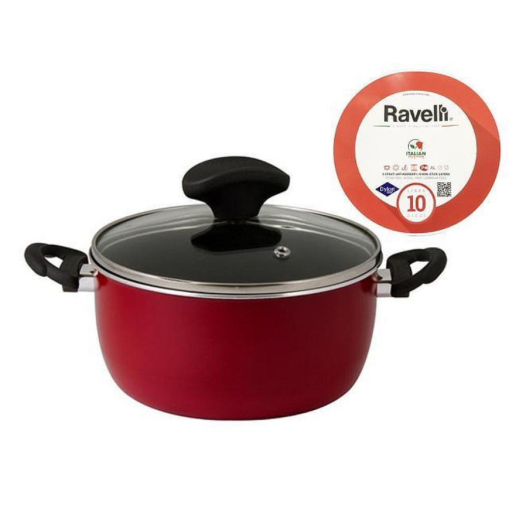 Cratita cu capac Ravelli N10 24cm 5.5l