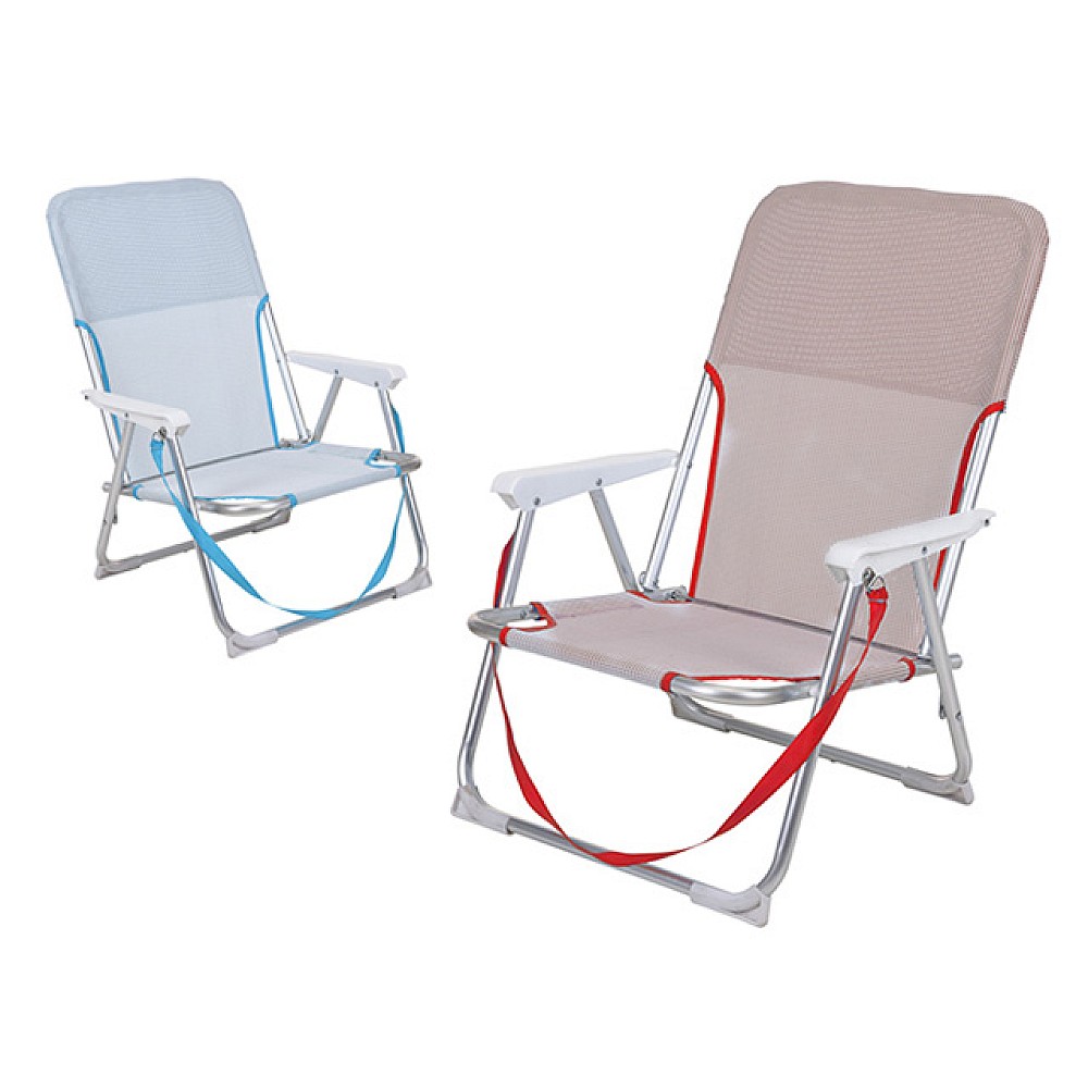 Scaun pliant picnic 70X56X40cm, cadru metalic, 2 culori