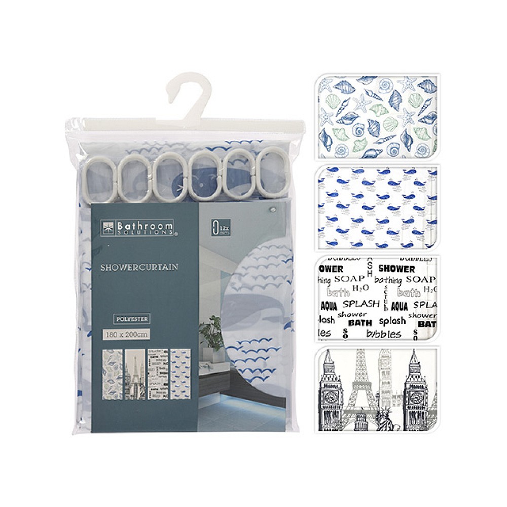 Perdea pentru dus 180Х200cm Bathroom 
