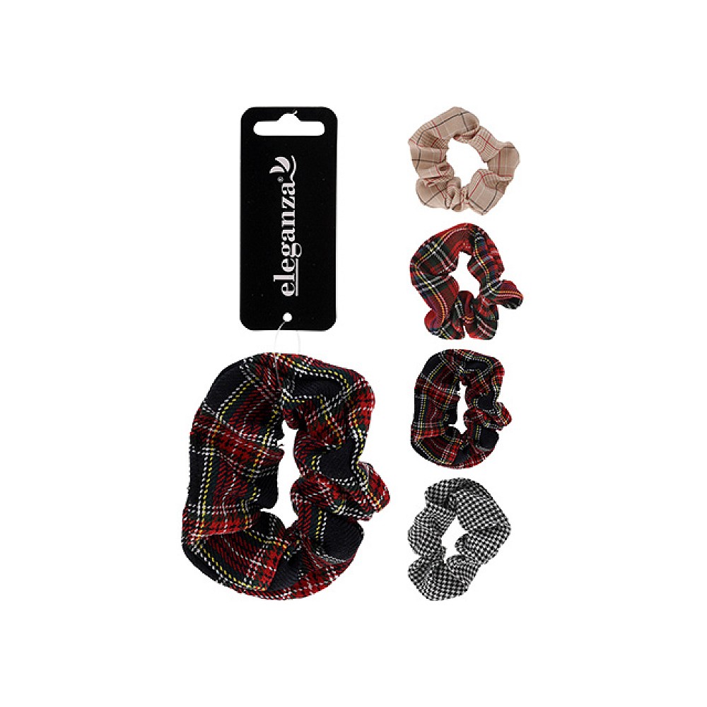 Elastic textil pentru par Eleganza 9cm, voluminos