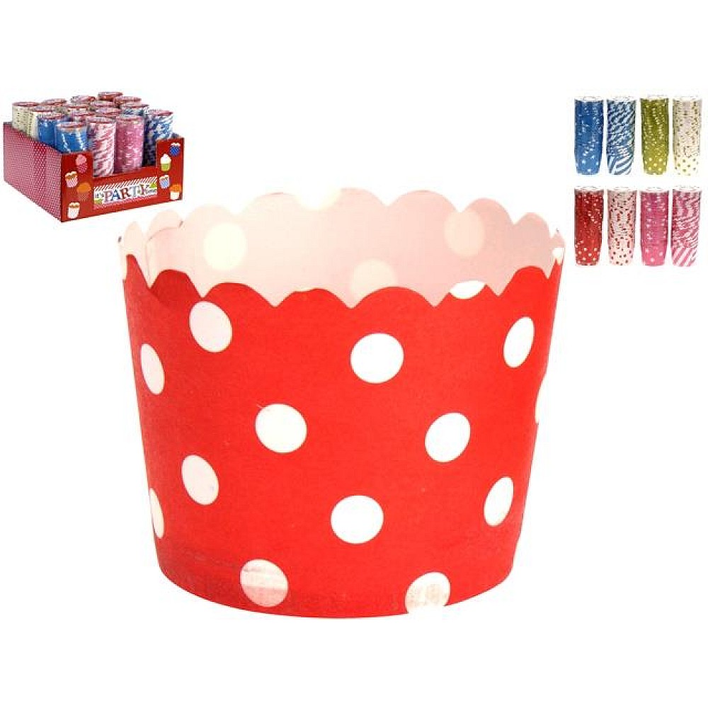 Set de forme pentru checuri din hirtie Party 25buc, D6сm, H4cm