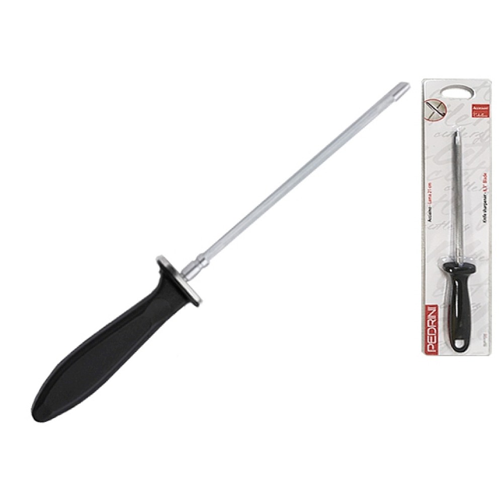 Ascutitoare pentru cutite Pedrini 21cm, inox/plastic