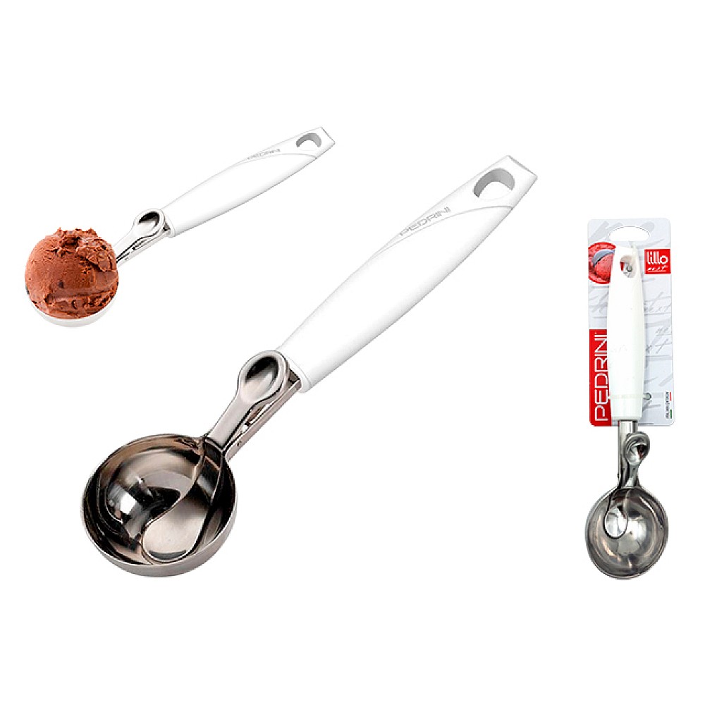 Lingura pentru inghetata cu ejector Lillo, inox/plastic