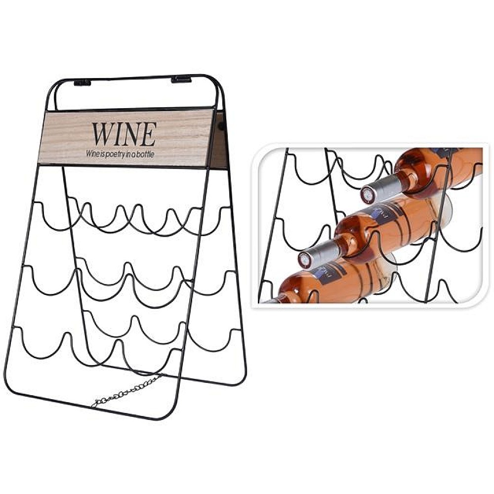 Suport de 9 sticle 3 nivele 