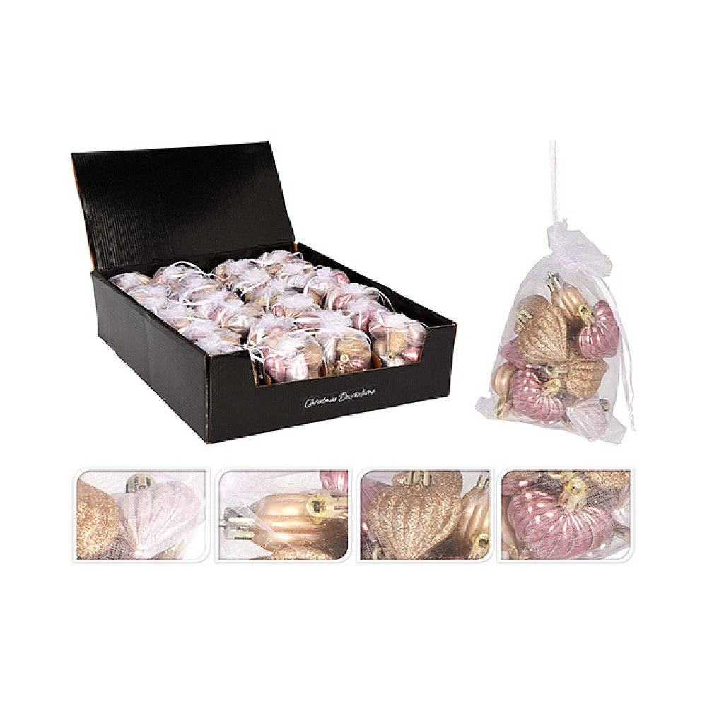 Set decoratiuni pentru brad 12buc 