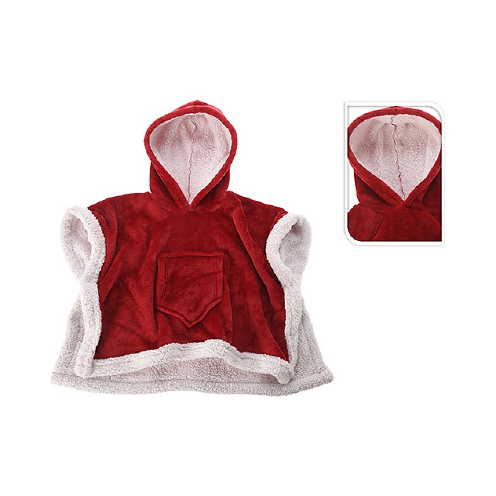 Pelerina de Craciun pentru copii 70XH50cm, poliester