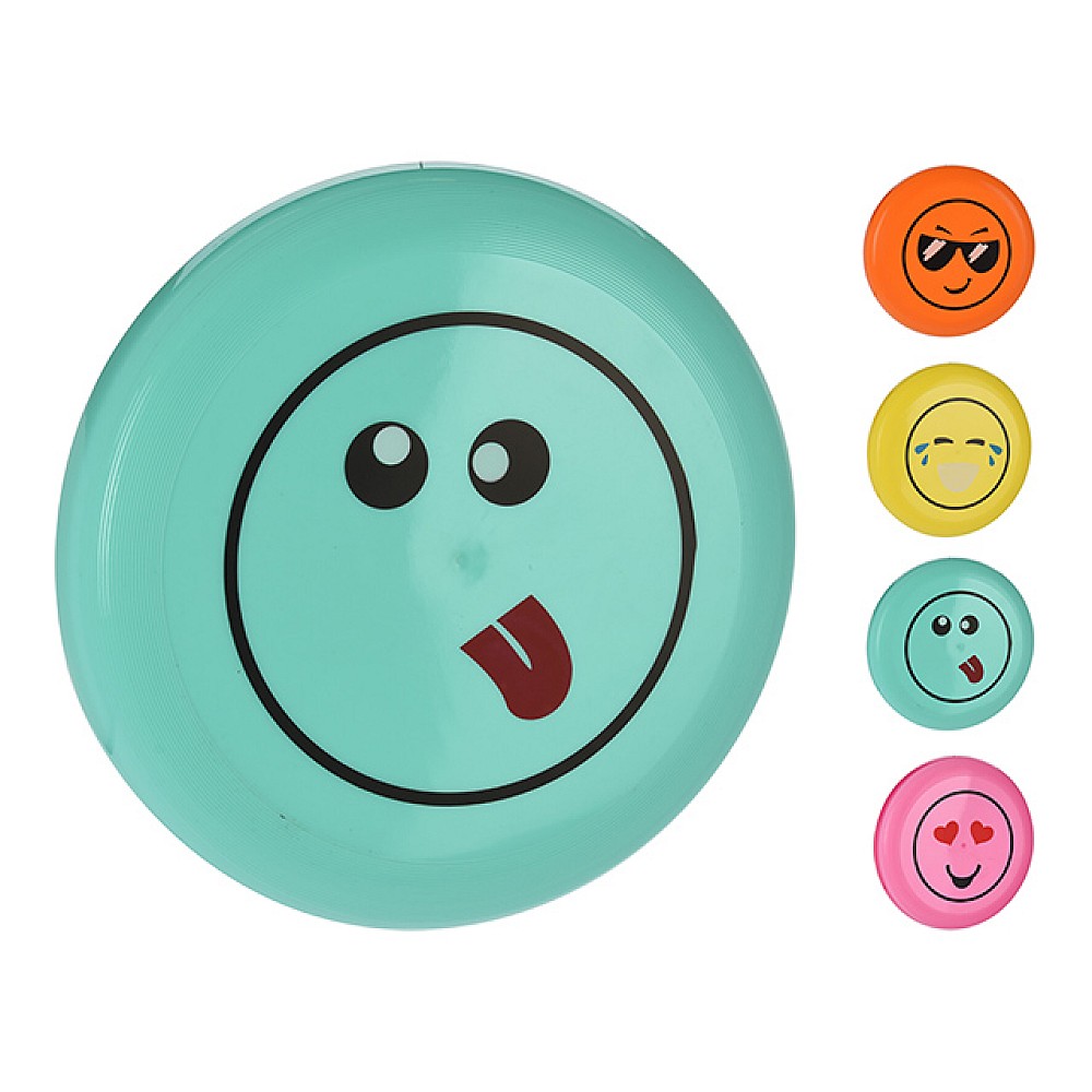 Disc zburator Frisbee 22cm Smile, 4 culori