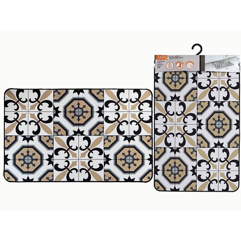 Covoras antiderapant 50X80cm Luance Carmen, poliester/ cauciuc