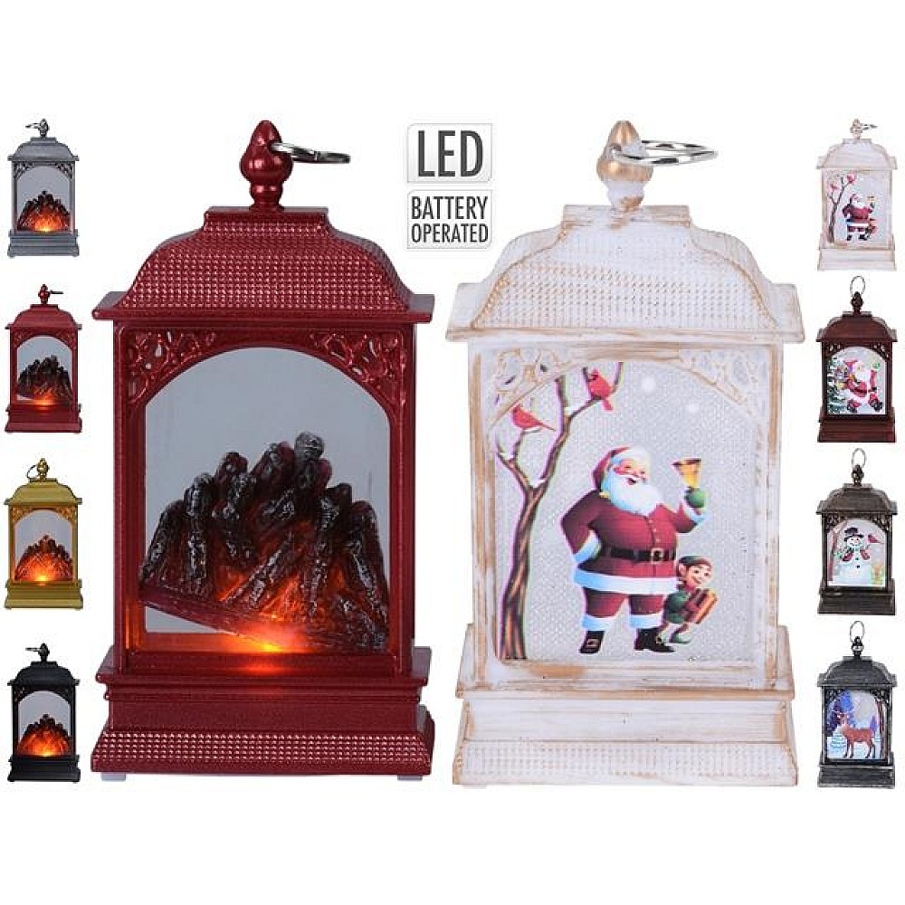 Felinar LED 13X6cm cu imagine, plastic, 4 modele