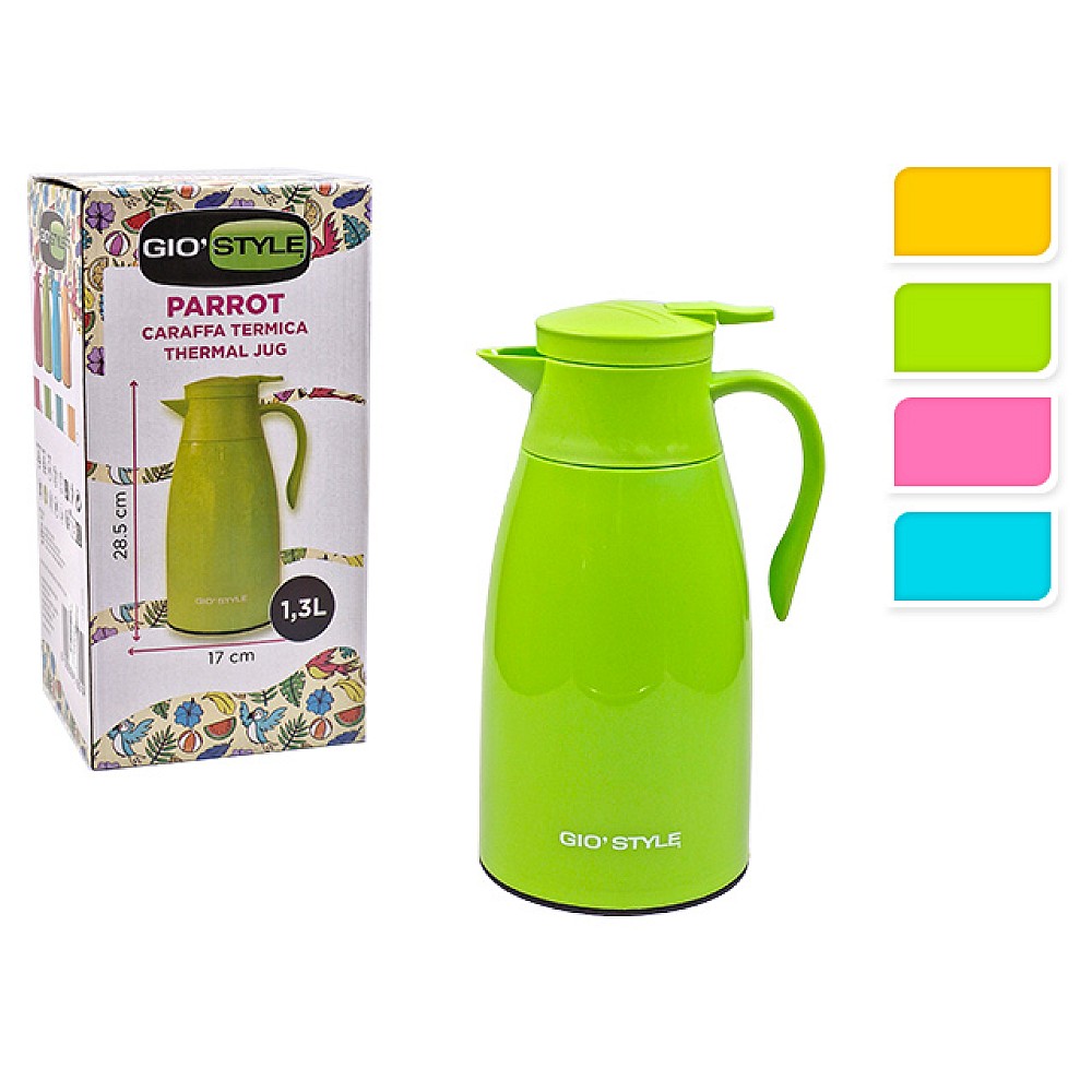 Termos GioStyle Parrot 1.3l, colba de sticla