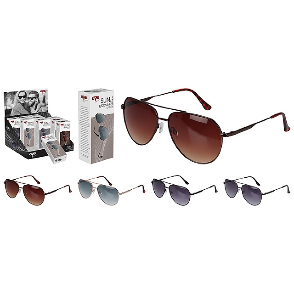 Ochelari de soare unisex, in husa