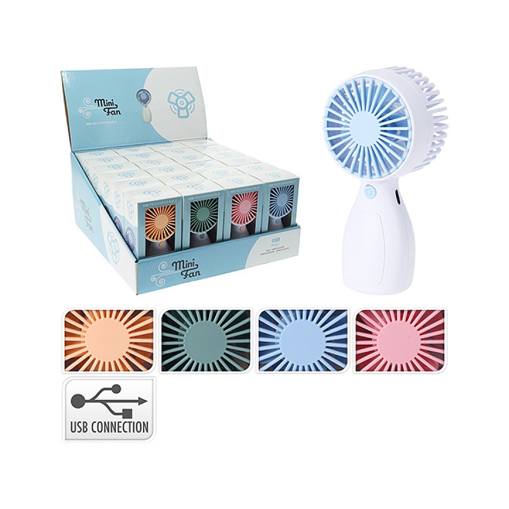 Mini ventilator cu USB 6X4.5X12.5 cm