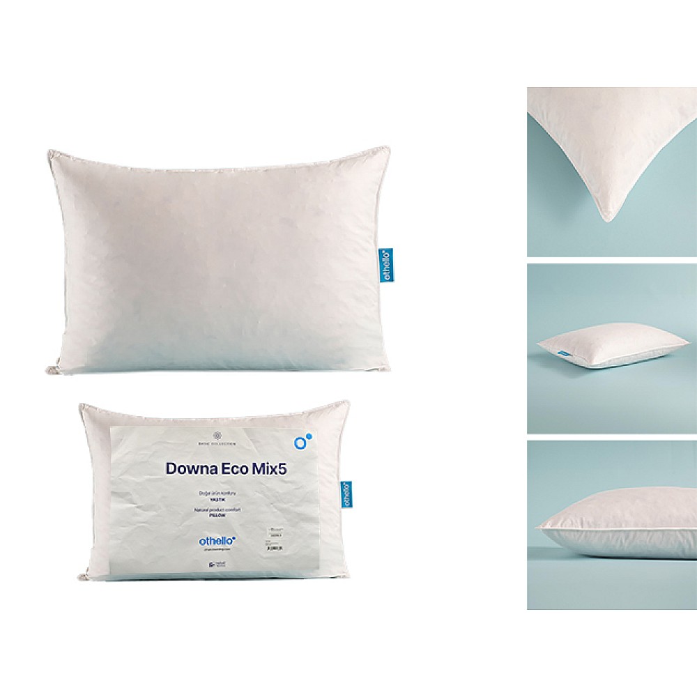 Perna 50X70cm Othello Downa Eco Mix-5, 5% puf, 55% pene, 40% nanofibra