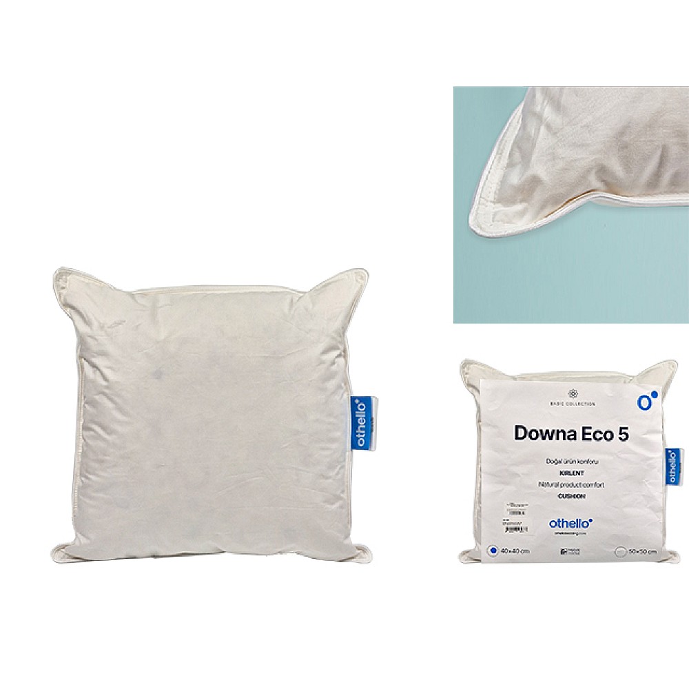 Perna 40X40cm Othello Downa Eco Mix-5, 5% puf, 55% pene, 40% nanofibra