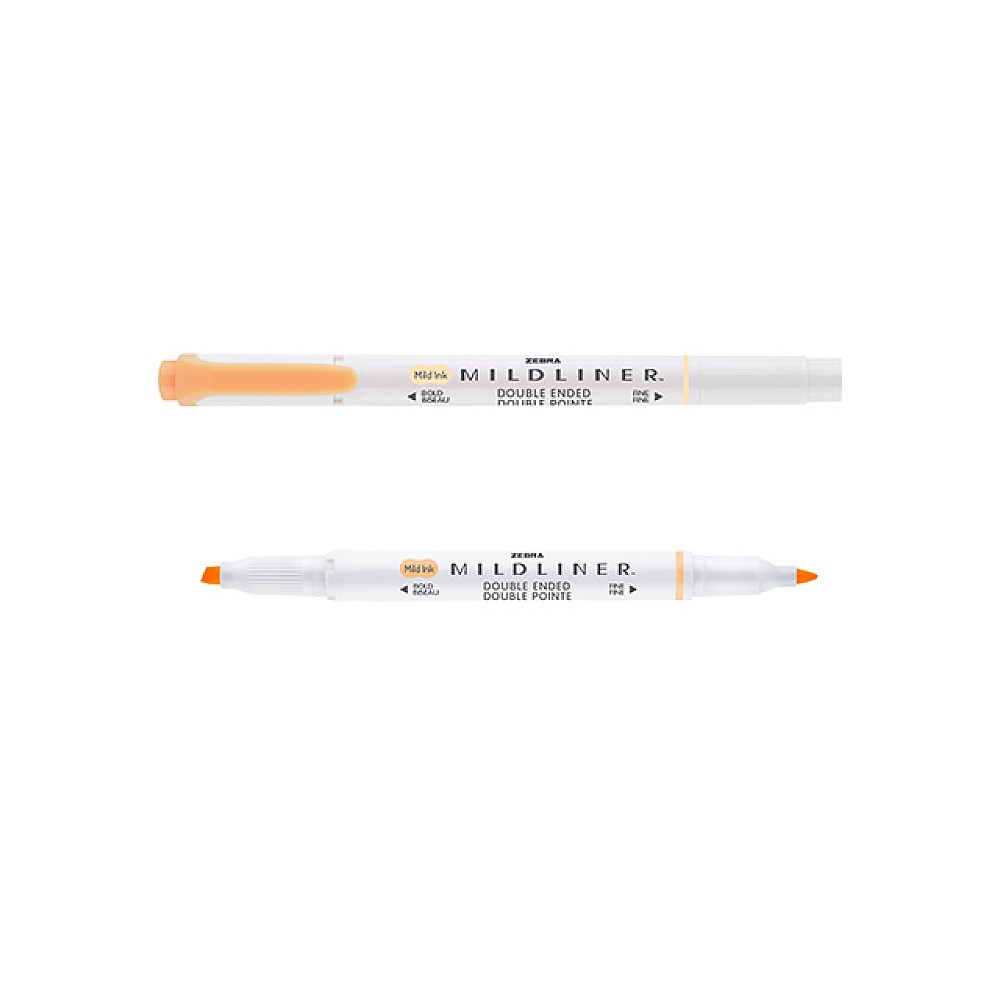 Marker Mildliner fluorescent cu doua fete, orange