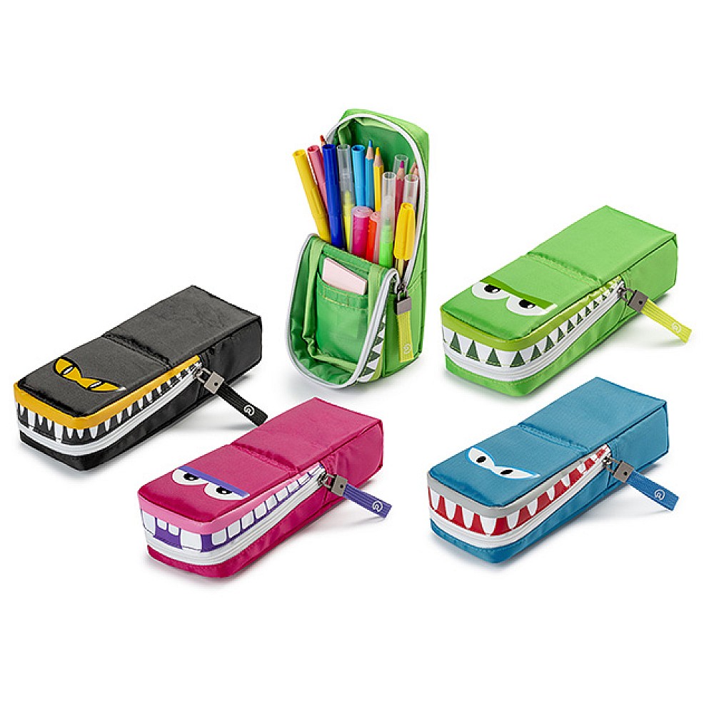 Penar școlar Carioca Gnam cu fermoar, fără rechizite