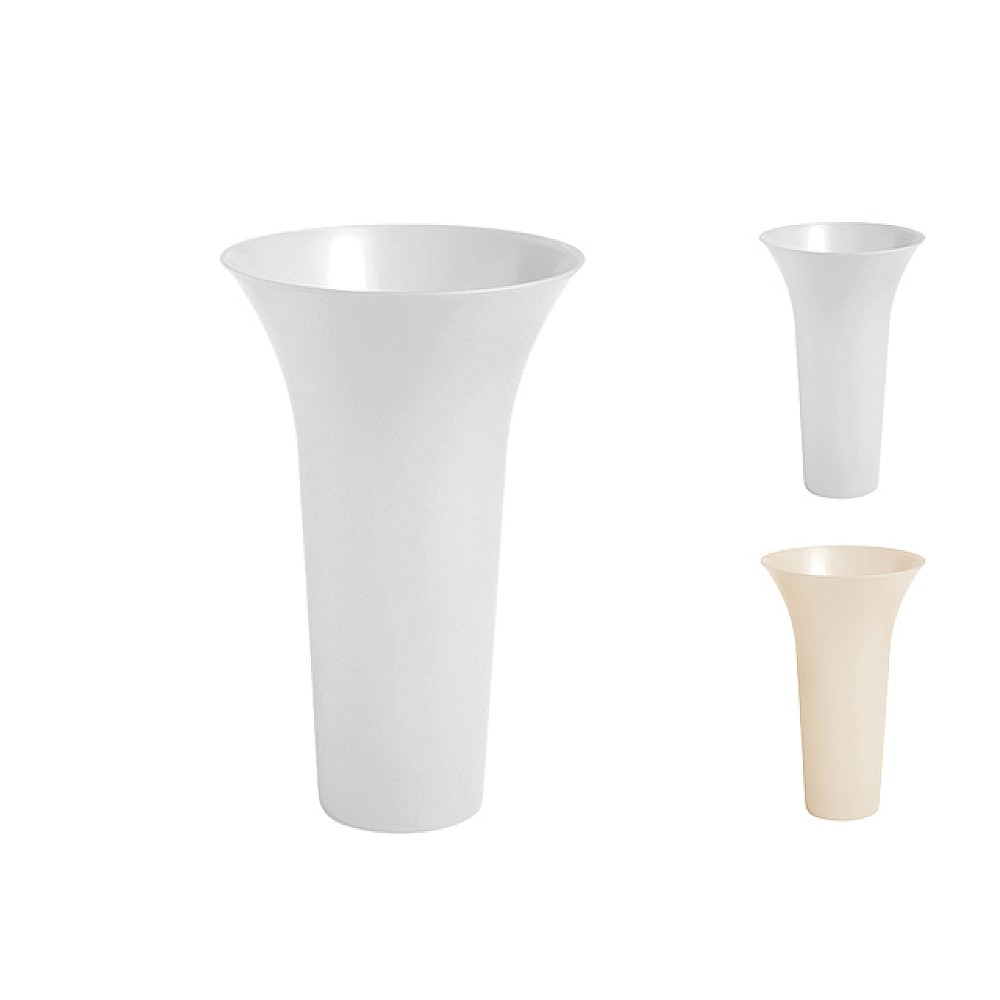 Vaza pentru flori Bytplast D18.5cm, H30cm, plastic