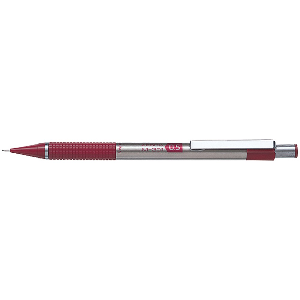 Creion mecanic Zebra M-301 Red Wine , 0.5 mm