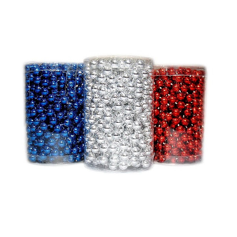 Margele decorative 5mX0.65cm, culori deferite