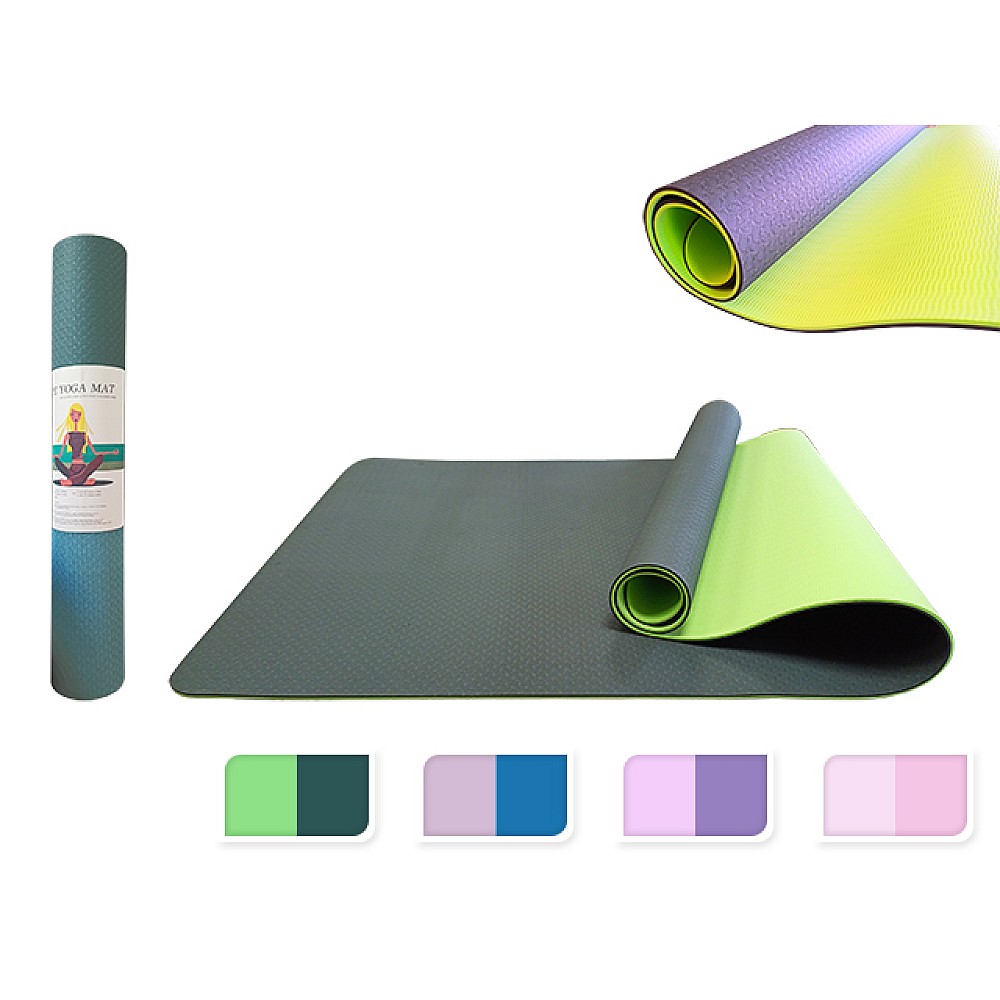 Covoras yoga si fitness 183X80X0.6cm, TPE