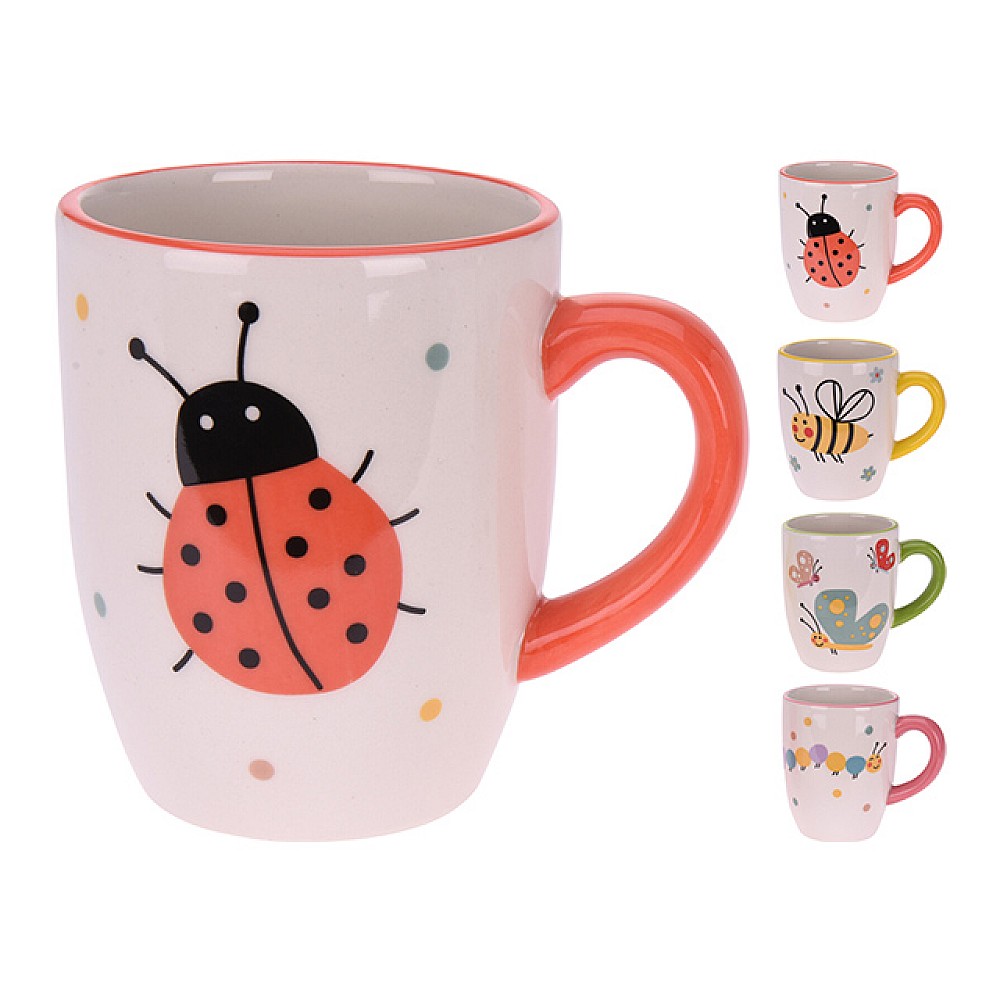 Cana 350ml Insecte, ceramica