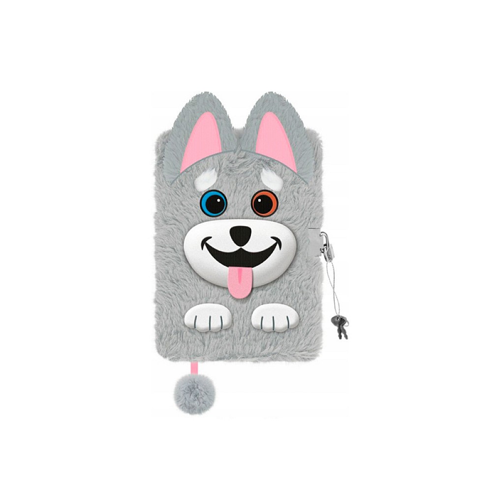 Agenda cu lacat A5 96foi My Little Huski, coperta plus