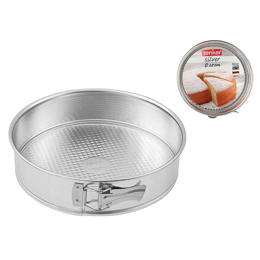 Forma pentru copt demontabila Zenker Silver D18cm, antiardere