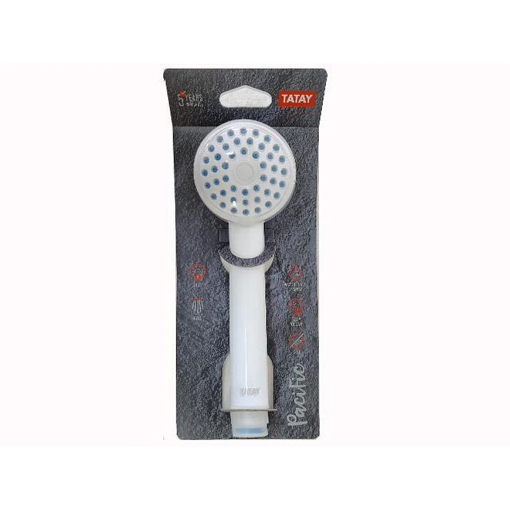 Para de dus Pacific D6.5cm, ABS, alb