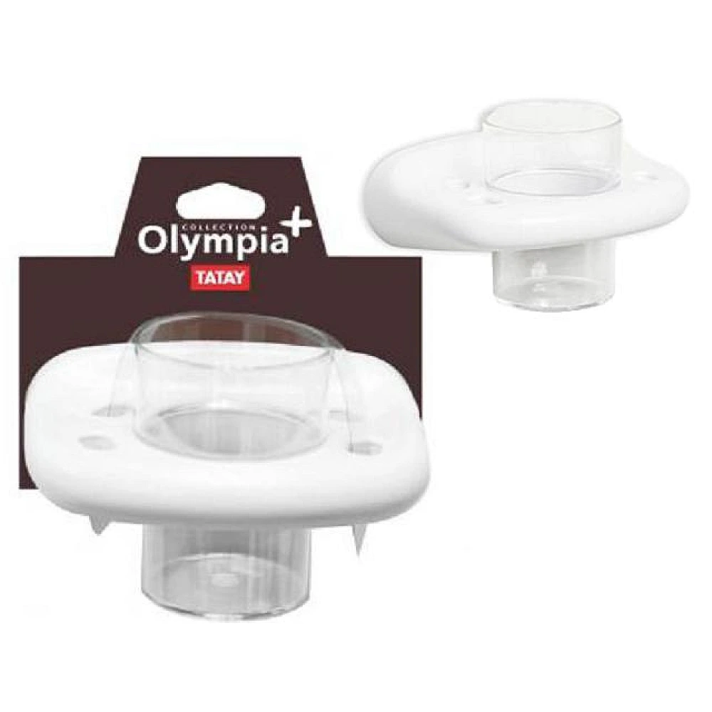 Pahar pentru periute de dinti încorporat în pereteTatay Olympia, 16cm