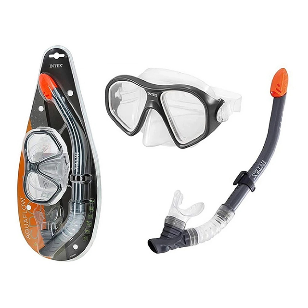 Set mască și tub de scufundare Reef Rider, 14+ ani
